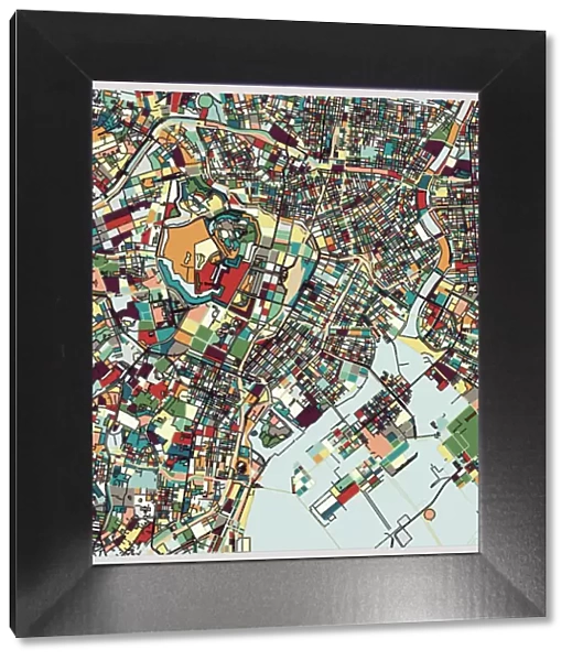 Tokyo art map for travel