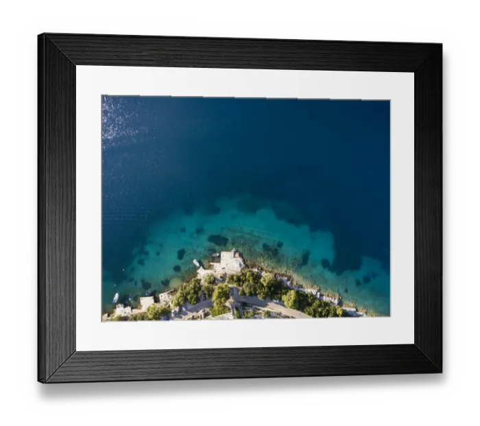 Framed Print : Landscape, Nature, adriatic sea, aerial view, croatia, drone point of view, hdr, mljet Framed Print : Landscape, Nature, adriatic sea, aerial view, croatia, drone point of view, hdr, mljet