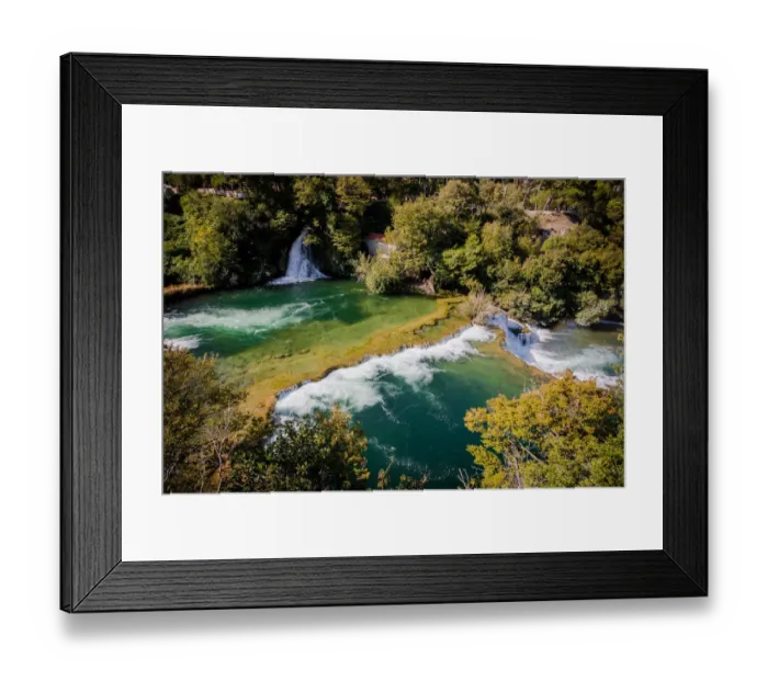 Framed Print : Skradinski Buk waterfall, Krka National Park Framed Print : Skradinski Buk waterfall, Krka National Park