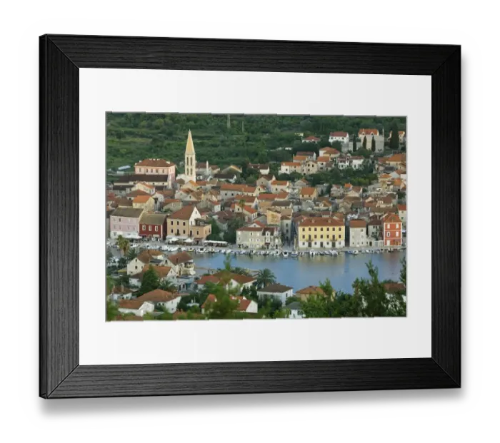 Framed Print : adriatic coast, adriatic, atmospheric, boat, coastal area, coast, croatian, dalmacija Framed Print : adriatic coast, adriatic, atmospheric, boat, coastal area, coast, croatian, dalmacija
