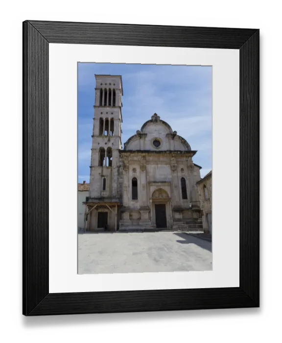 Framed Print : Cathedral of St Stephen, Hvar Town, Hvar Island Framed Print : Cathedral of St Stephen, Hvar Town, Hvar Island
