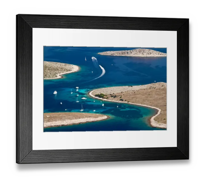 Framed Print : Kornati National Park Framed Print : Kornati National Park