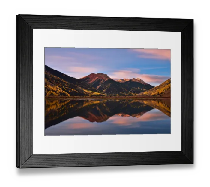 Framed Print : Red Mountain Dawn Framed Print : Red Mountain Dawn