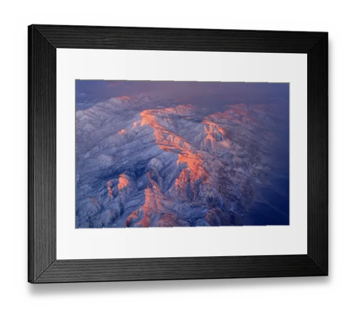 Framed Print : Mountains on Fire Framed Print : Mountains on Fire