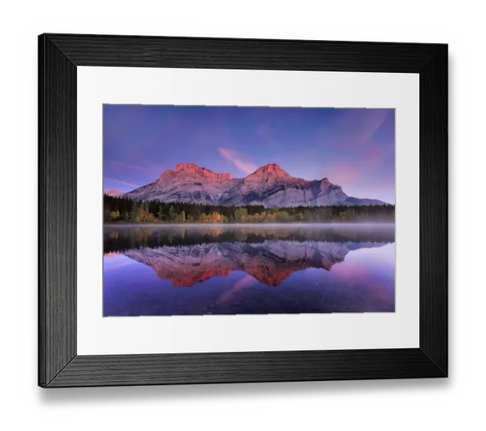 Framed Print : Wedge Pond Dawn Framed Print : Wedge Pond Dawn