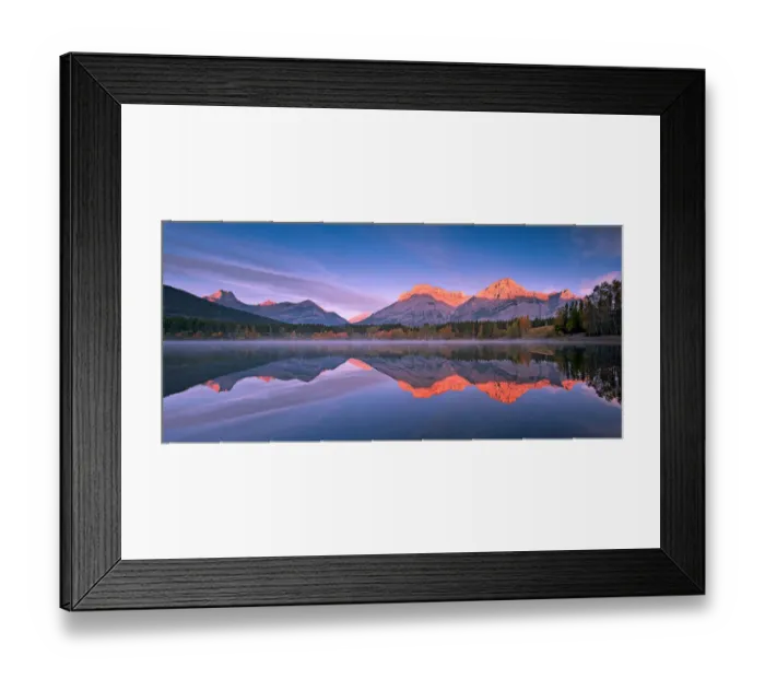 Framed Print : Wedge Pond at Sunrise Framed Print : Wedge Pond at Sunrise