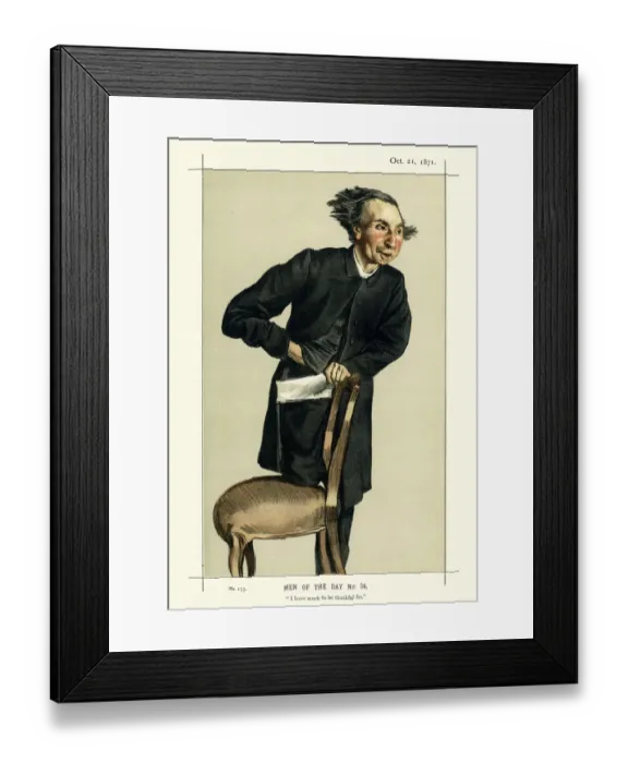 Framed Print : Vanity Fair Print of Charles Voysey Framed Print : Vanity Fair Print of Charles Voysey