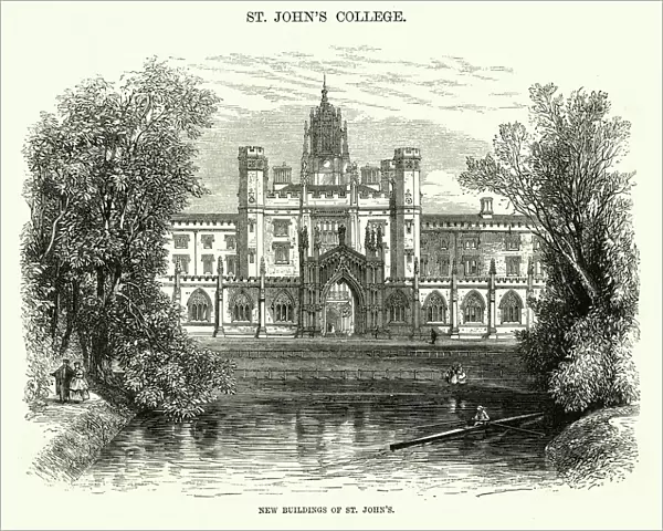 St Johns College, Cambridge, 19th Century