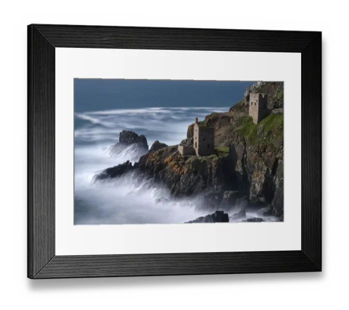 Framed Print : breaker, british, coast, cornwall, decayed, deserted, english, historic, ocean, rock Framed Print : breaker, british, coast, cornwall, decayed, deserted, english, historic, ocean, rock