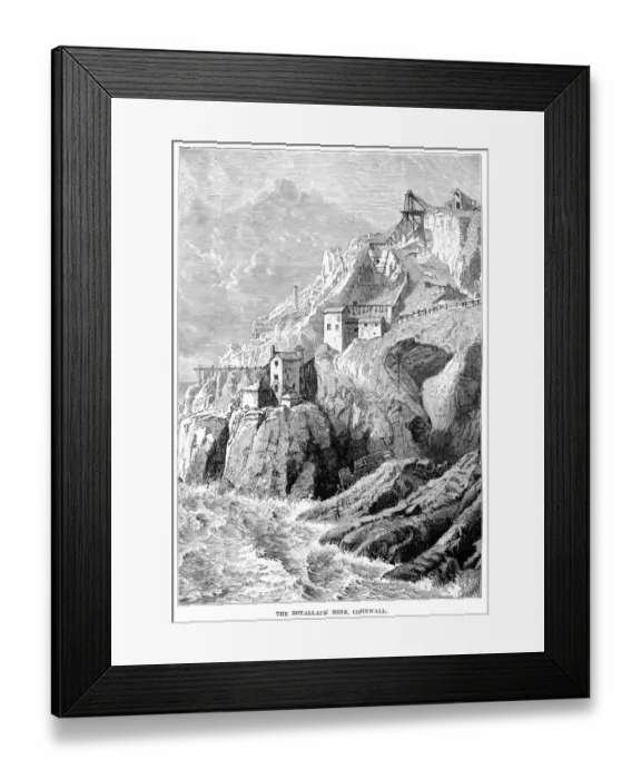 Framed Print : Botallack Mine, Cornwall Framed Print : Botallack Mine, Cornwall