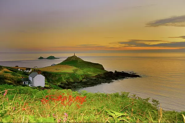 Cape Cornwall at sunset