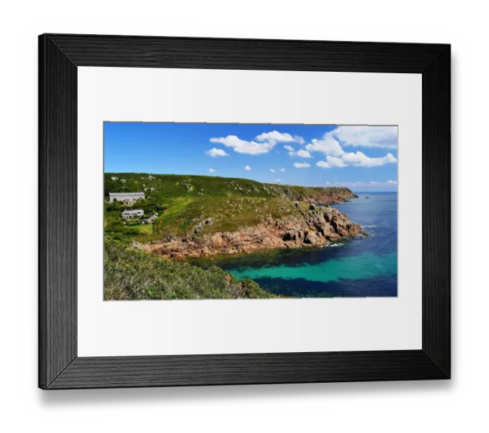 Framed Print : Sunny day at Porthgwarra Framed Print : Sunny day at Porthgwarra