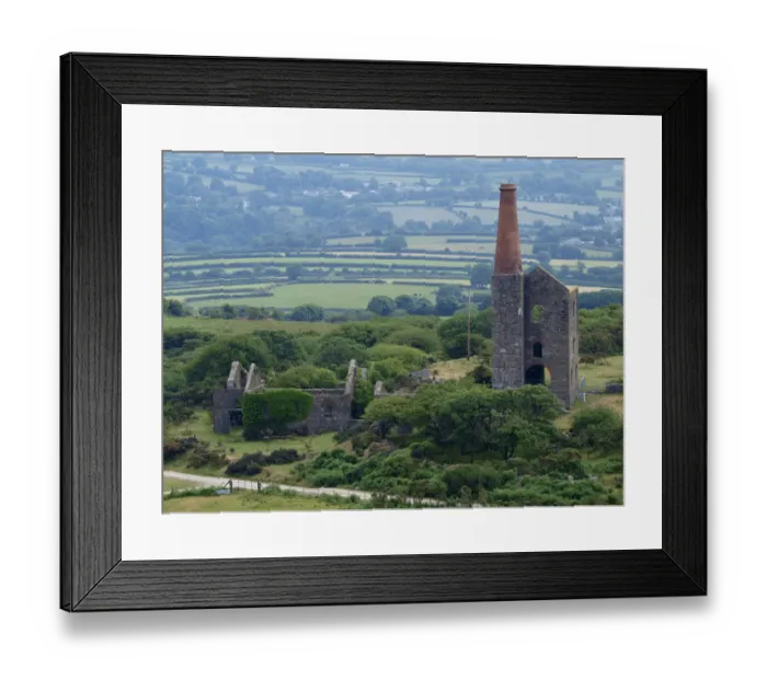 Framed Print : Old mining engine house Framed Print : Old mining engine house