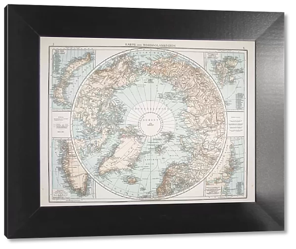 North Polar Chart 1895