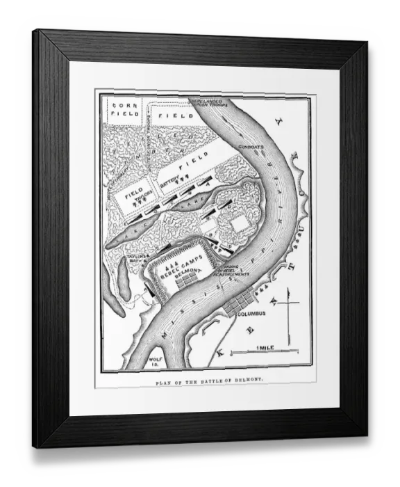 Framed Print : Battle of Belmont Framed Print : Battle of Belmont