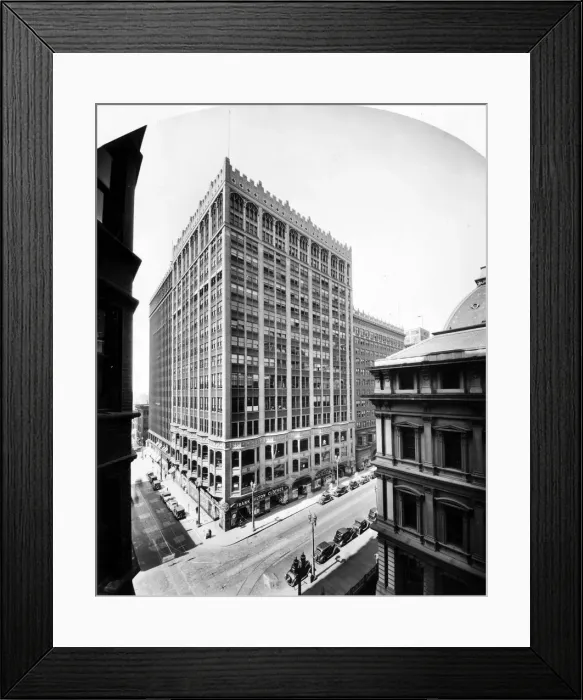 Framed Print : Chicago Building Framed Print : Chicago Building
