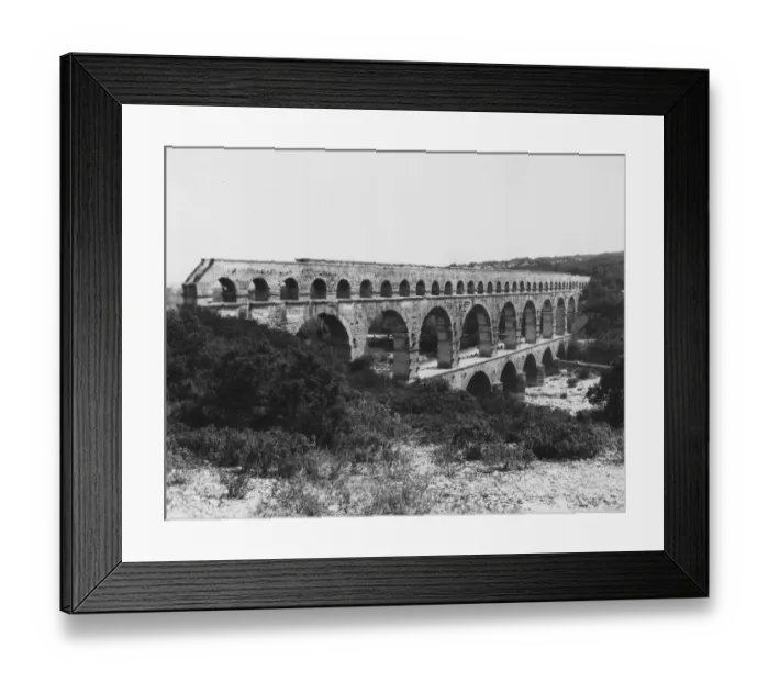 Framed Print : Roman Aqueduct Framed Print : Roman Aqueduct