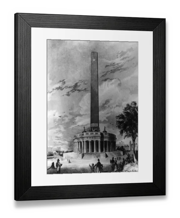 Framed Print : Washington Monument