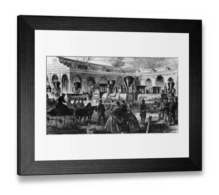 Framed Print : New Locomotives Framed Print : New Locomotives