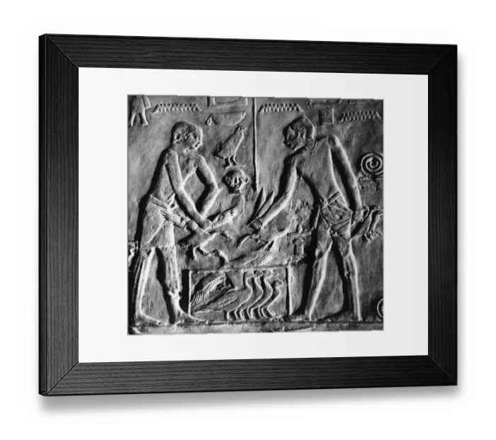 Framed Print : Egyptian Relief Framed Print : Egyptian Relief