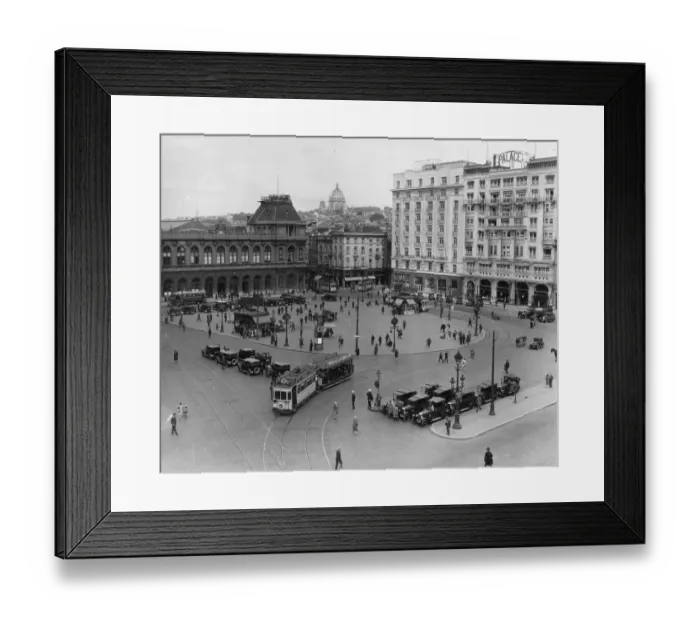 Framed Print : Place Rogier Framed Print : Place Rogier