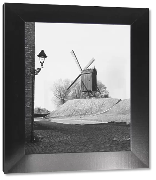 Windmill At Bruges