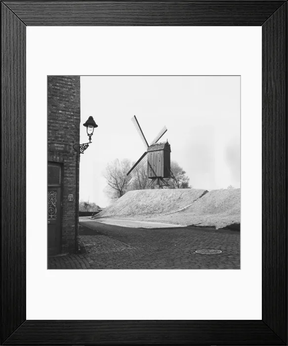 Framed Print : Windmill At Bruges Framed Print : Windmill At Bruges
