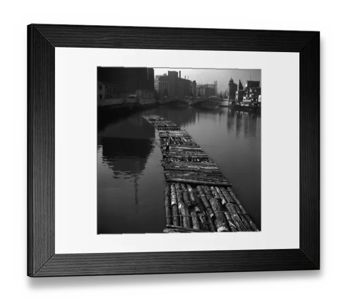Framed Print : Tokyo Canal Framed Print : Tokyo Canal