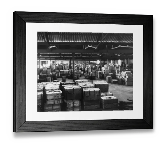 Framed Print : Import Storage Framed Print : Import Storage