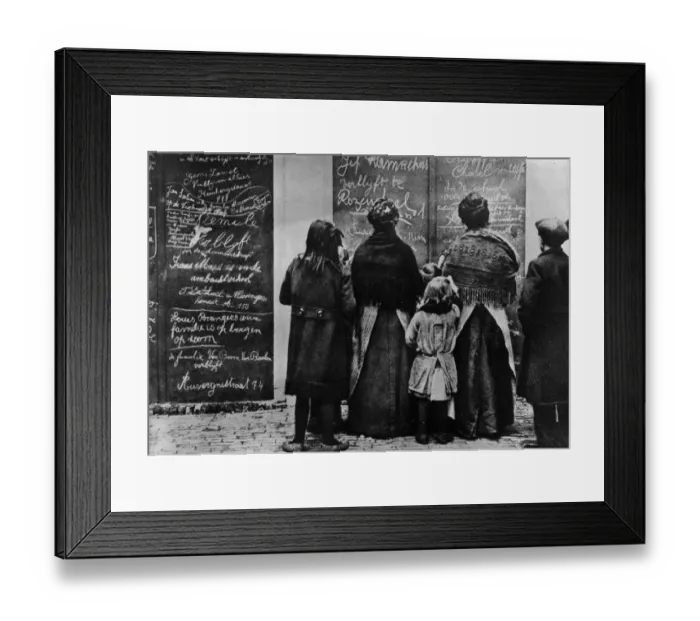Framed Print : Refugee Signs Framed Print : Refugee Signs