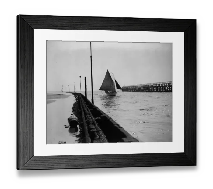 Framed Print : River Mouth