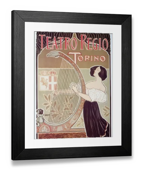 Framed Print : Theatre Regio of Turin Framed Print : Theatre Regio of Turin