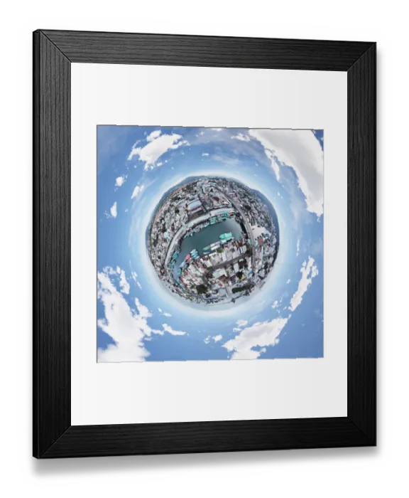 Framed Print : Little Planet of Duong Dong Market, Phu Quoc Island, Vietnam Framed Print : Little Planet of Duong Dong Market, Phu Quoc Island, Vietnam