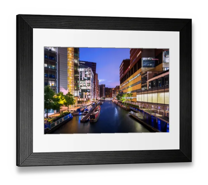 Framed Print : Sunrise, Paddington Basin, Paddington, London, England Framed Print : Sunrise, Paddington Basin, Paddington, London, England