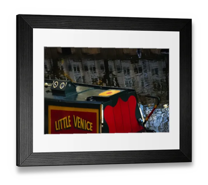 Framed Print : Reflections of Late Afternoon Landscapes by The Grand Union Canal Framed Print : Reflections of Late Afternoon Landscapes by The Grand Union Canal