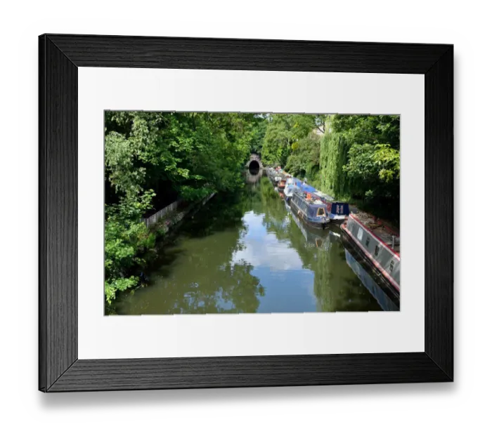 Framed Print : Down the canal Framed Print : Down the canal