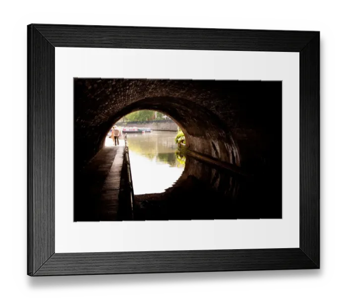 Framed Print : Light at end of tunnel Framed Print : Light at end of tunnel