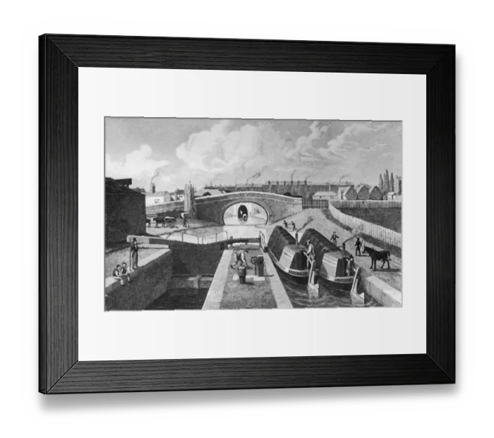 Framed Print : Regents Canal Framed Print : Regents Canal