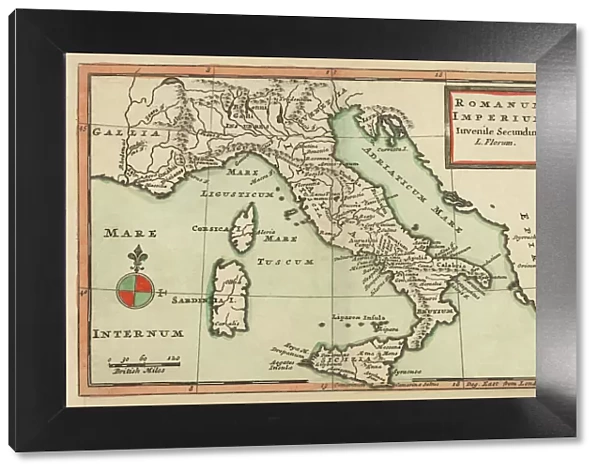 Antique Map of Italy 1732
