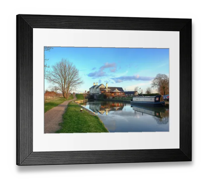 Framed Print : Grove Lock Framed Print : Grove Lock