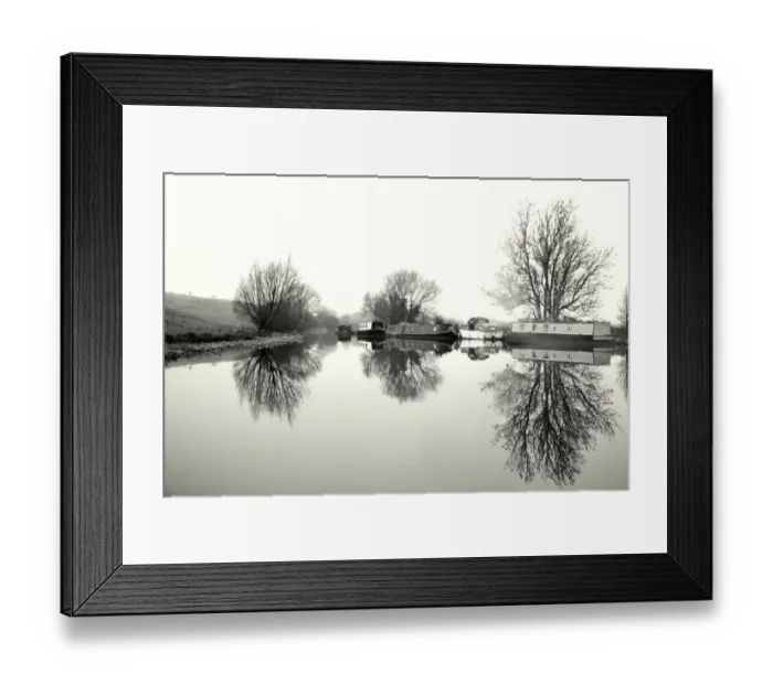 Framed Print : Grand Union Canal, Linslade Framed Print : Grand Union Canal, Linslade