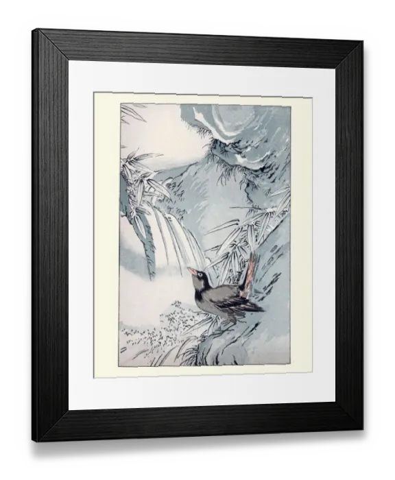 Framed Print : Japanesse Art, Study of a Bird Framed Print : Japanesse Art, Study of a Bird