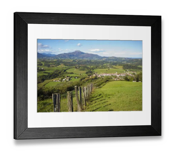 Framed Print : Ainhoa (Pays Basque - France) Framed Print : Ainhoa (Pays Basque - France)