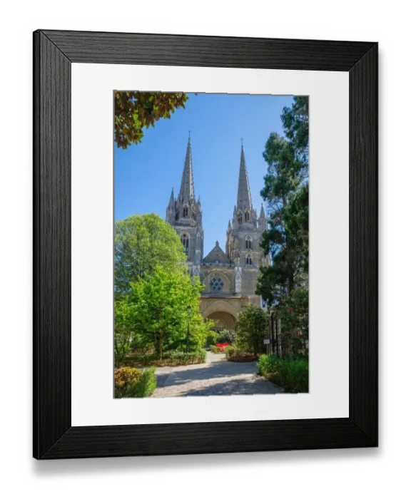 Framed Print : Bayonne Cathedral, France Framed Print : Bayonne Cathedral, France
