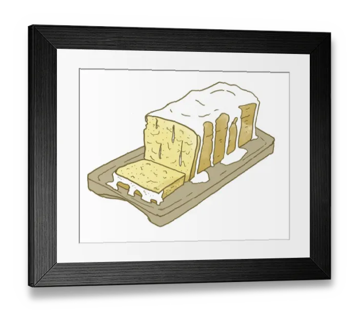 Framed Print : colour, home made, nobody, ready to eat, white Framed Print : colour, home made, nobody, ready to eat, white