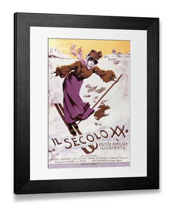 Framed Print : The Twentieth Century - A Popular Illustrated Framed Print : The Twentieth Century - A Popular Illustrated