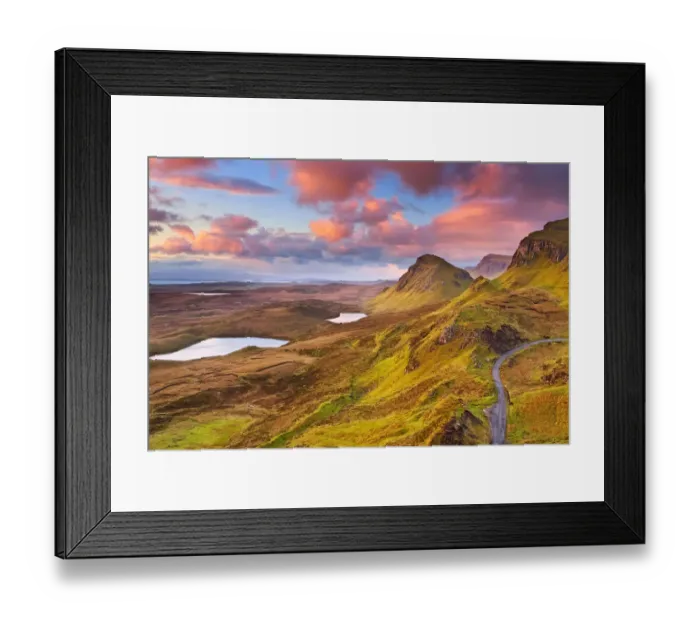 Framed Print : Quiraing View Framed Print : Quiraing View