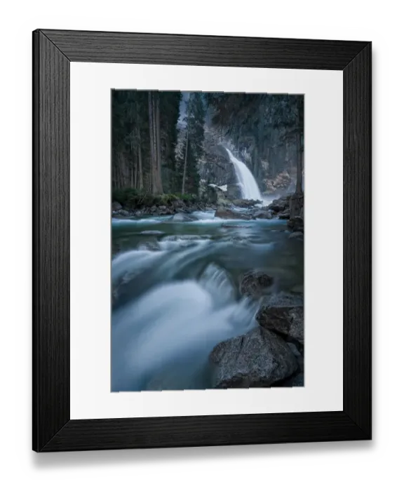 Framed Print : Krimml - Twilight