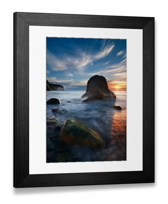 Framed Print : Morning Sun - RAOEgen, Sassnitz Framed Print : Morning Sun - RAOEgen, Sassnitz