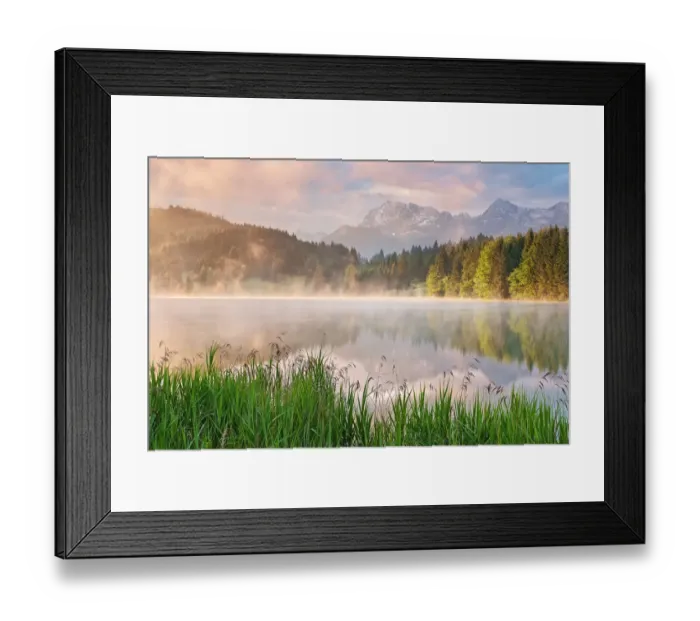 Framed Print : Karwendel Reflections Framed Print : Karwendel Reflections